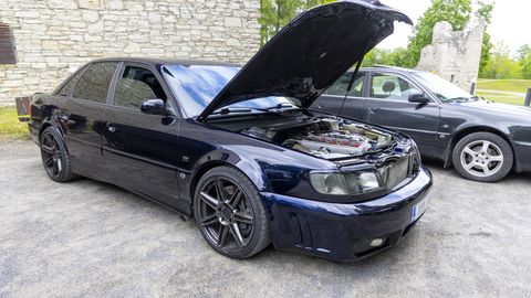 VAADA PILTE ⟩ Audi C4 huvilised kogunesid Paide vallimäele