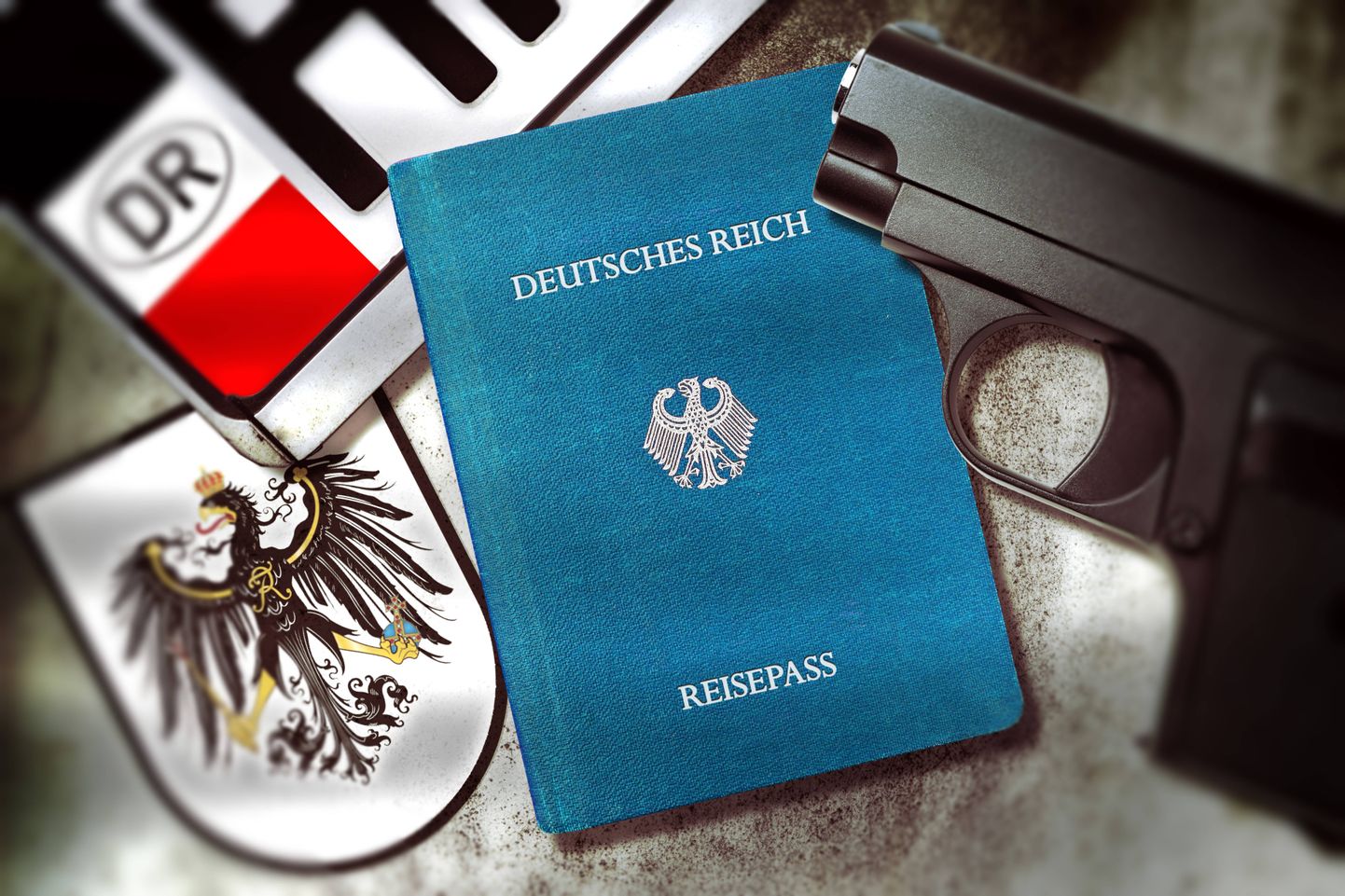 Reichsbürgeri rühmituse liikmed keelduvad tunnistamast Saksa riigi legitiimsust ning kasutava oma passe, sõiduki numbrimärke ning muud sümboolikat.