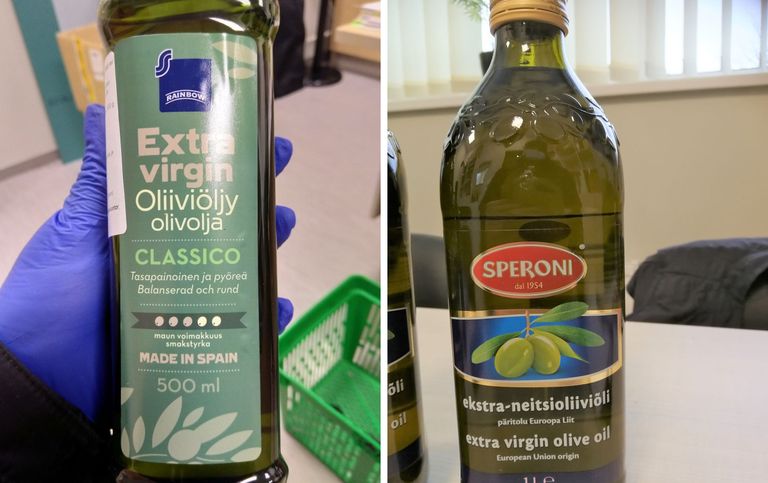 Nõuetele mittevastavad oliiviõlid.