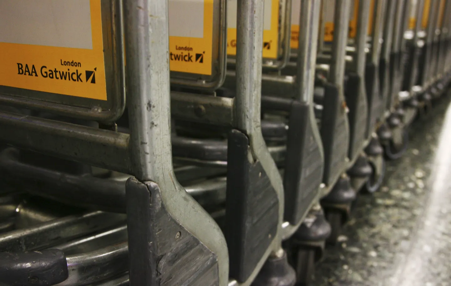 Pagasikärud Gatwicki lennuväljal