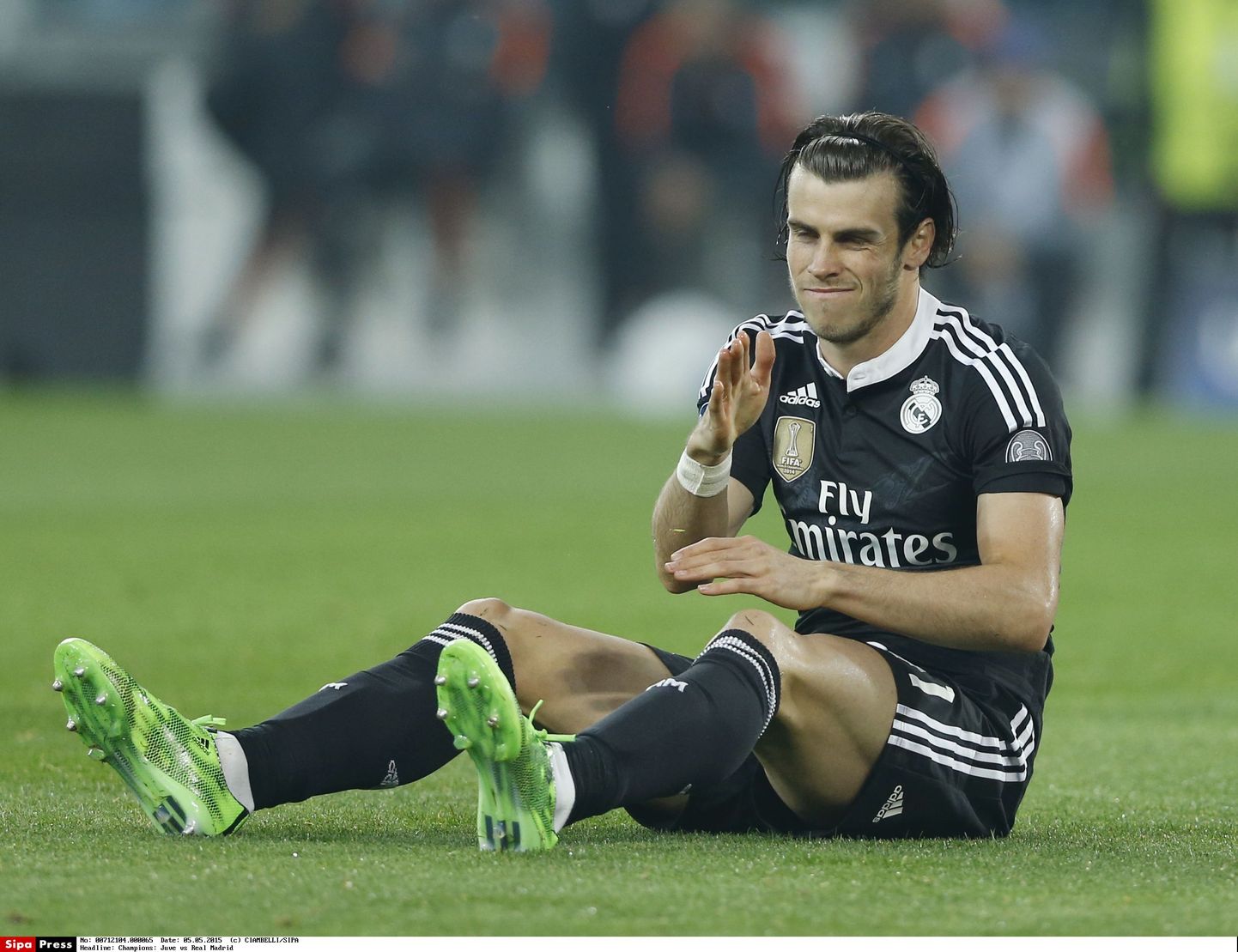 Pettunud Gareth Bale.
