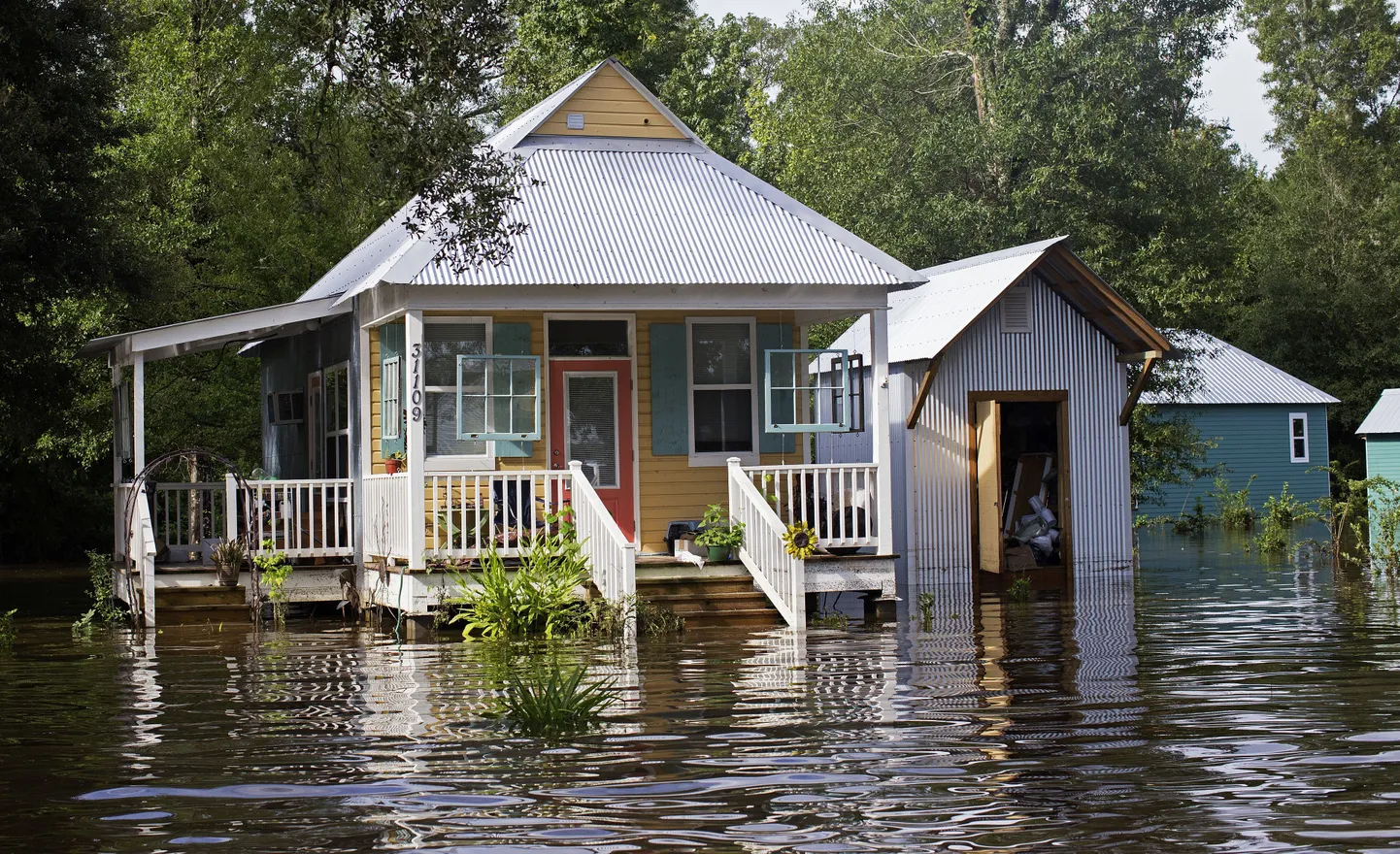 Üleujutused Louisianas.