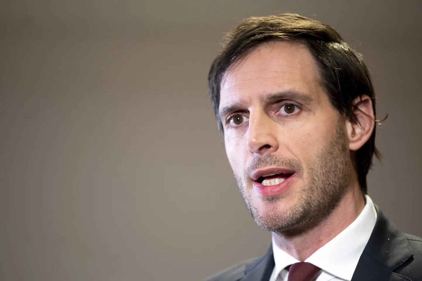 Nīderlandes ārlietu ministrs Vopke Hukstra.