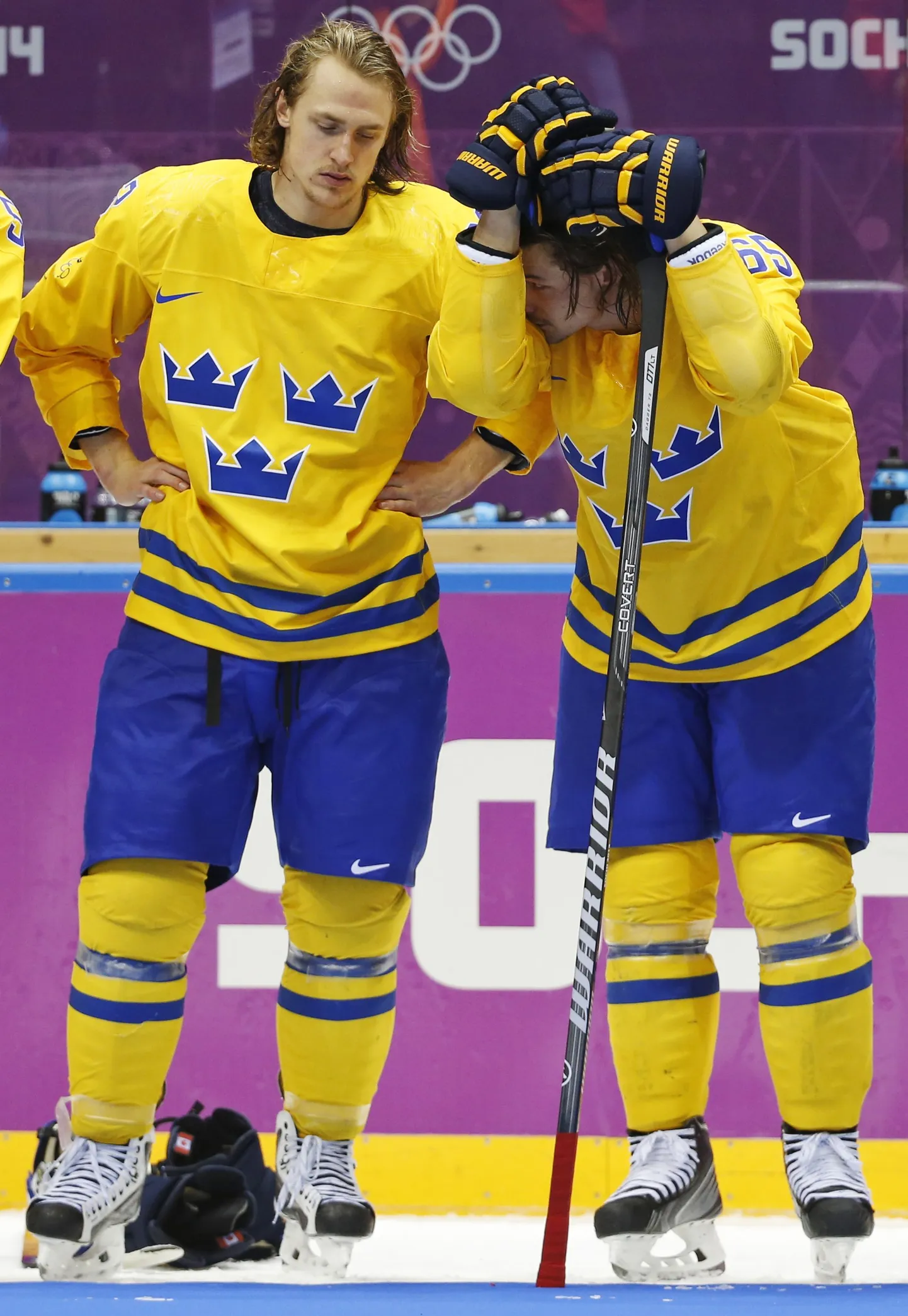 Erik Karlsson (paremal).