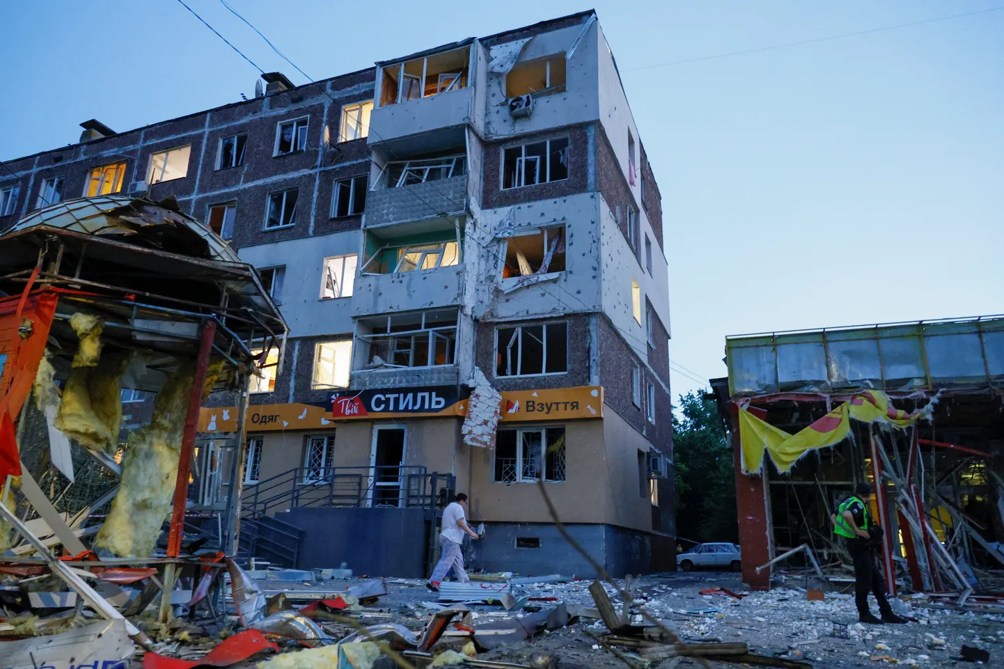 Krievijas dronu uzbrukums Čerņihivai 3. jūnijā