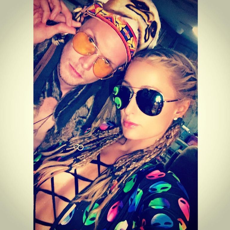 Paris Hilton festivalil Burning Man /Paris Hilton/Instagram