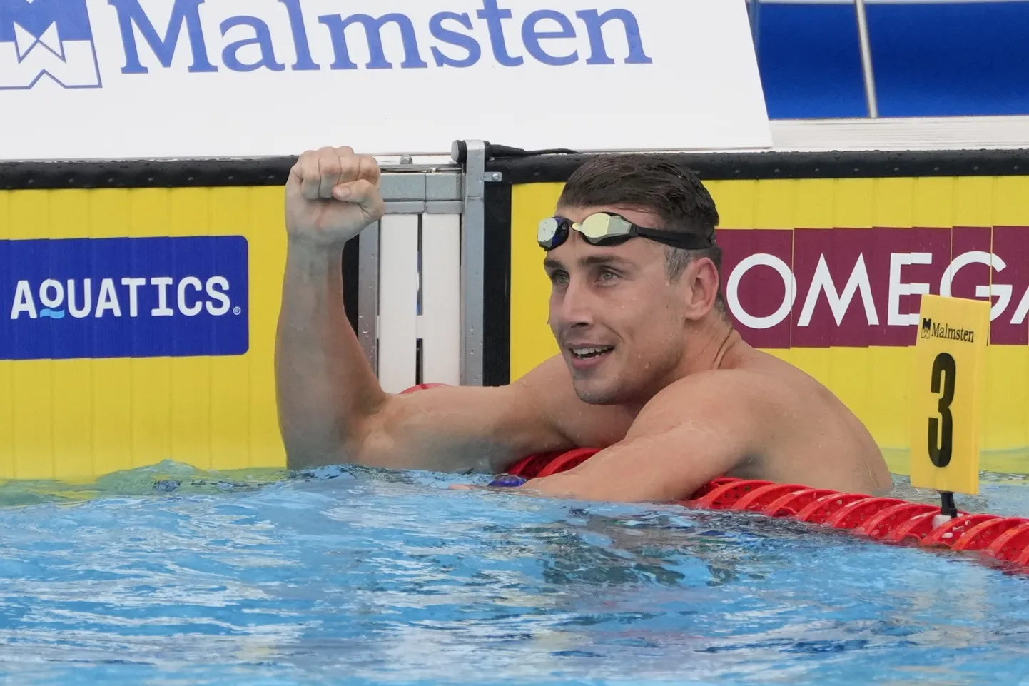 Bulgāru izcelsmes Grieķijas peldētājs Kristians Golomejevs (Kristian Gkolomeev)