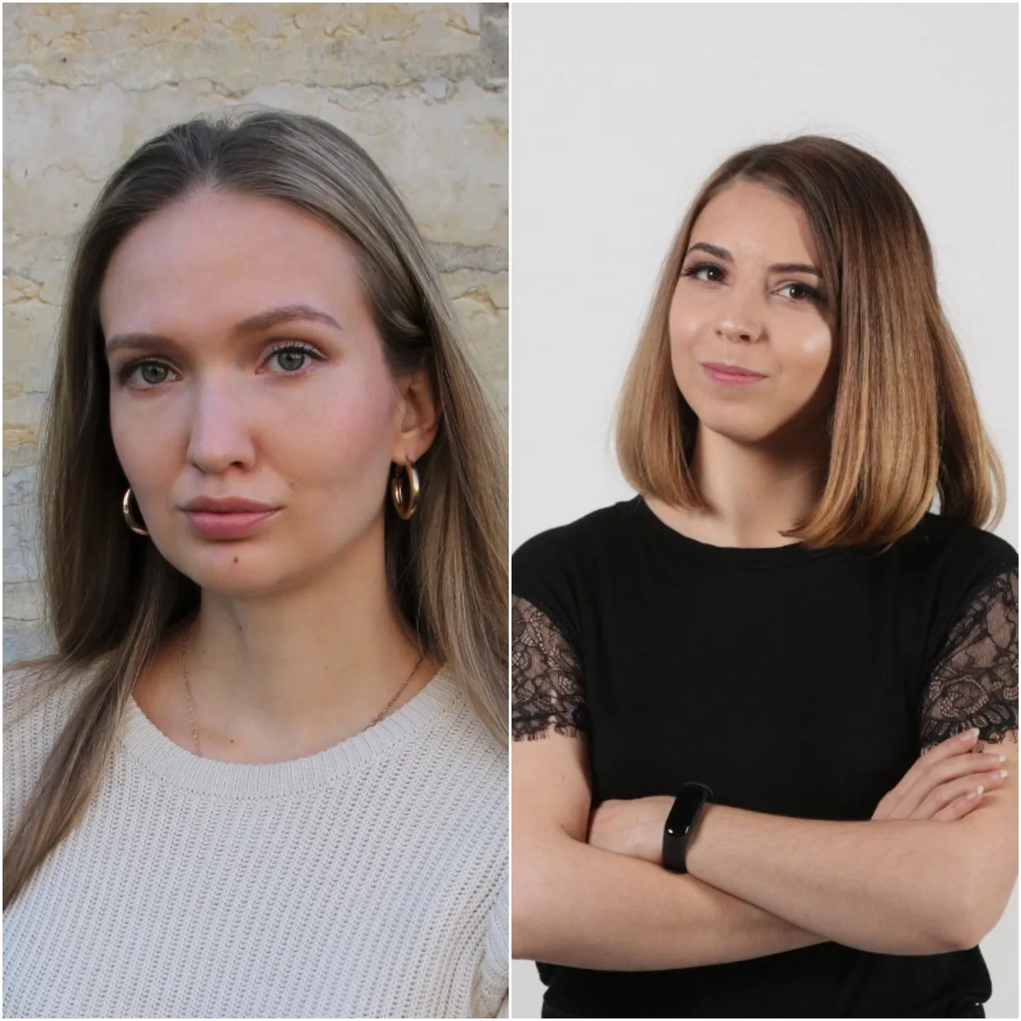 Елизавета Калугина и Екатерина Павлова