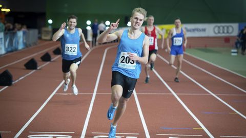 Pärnu noormees tuli 60 meetri jooksus Eesti meistriks