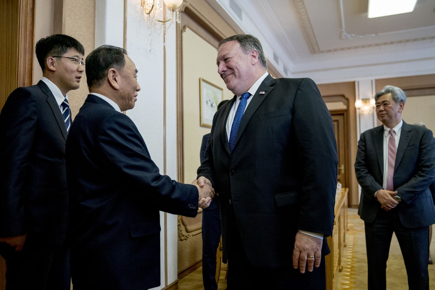 USA - Põhja-Korea tippametnike kohtumine.