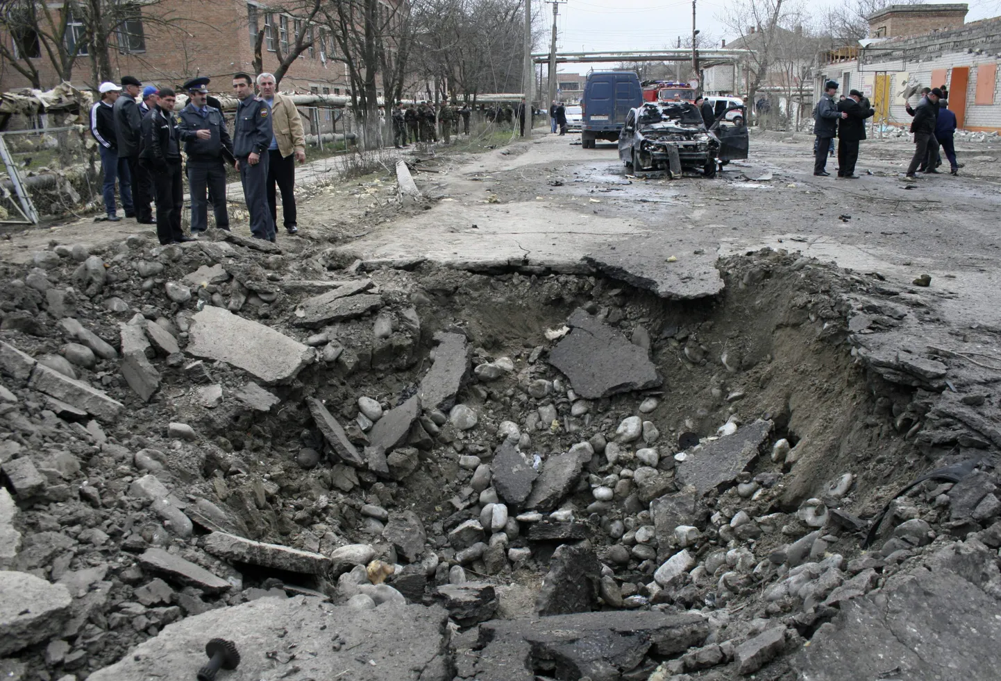 Dagestanis Kizljari linnas hukkus plahvatustes eile 12 inimest.