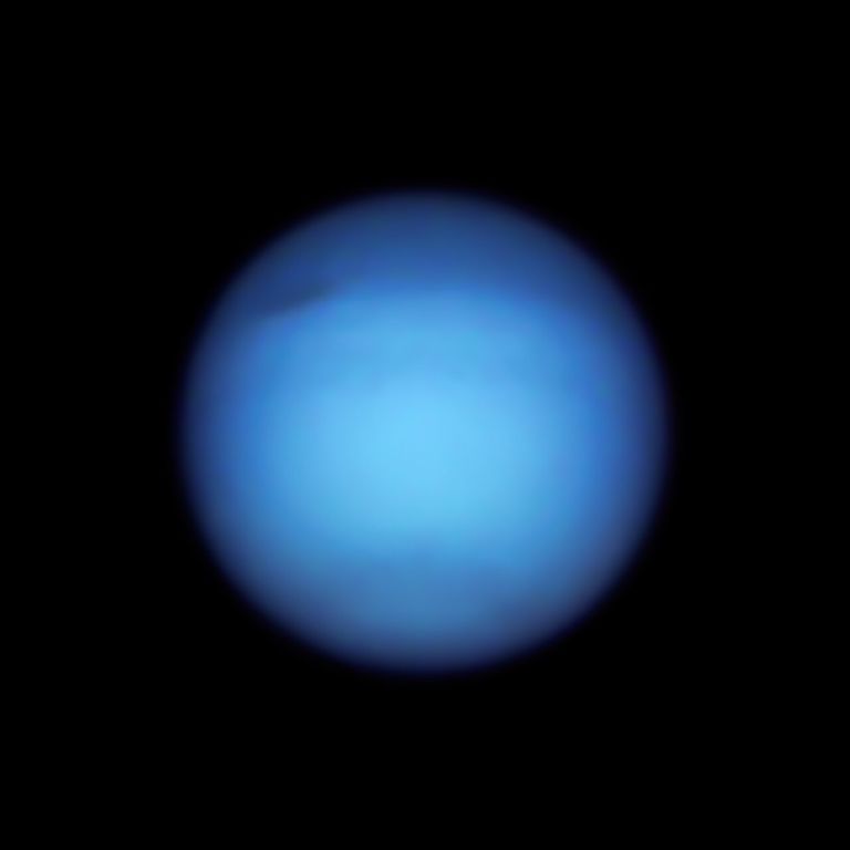 Hubble'i 2021. aastal Neptuunist tehtud pilt.