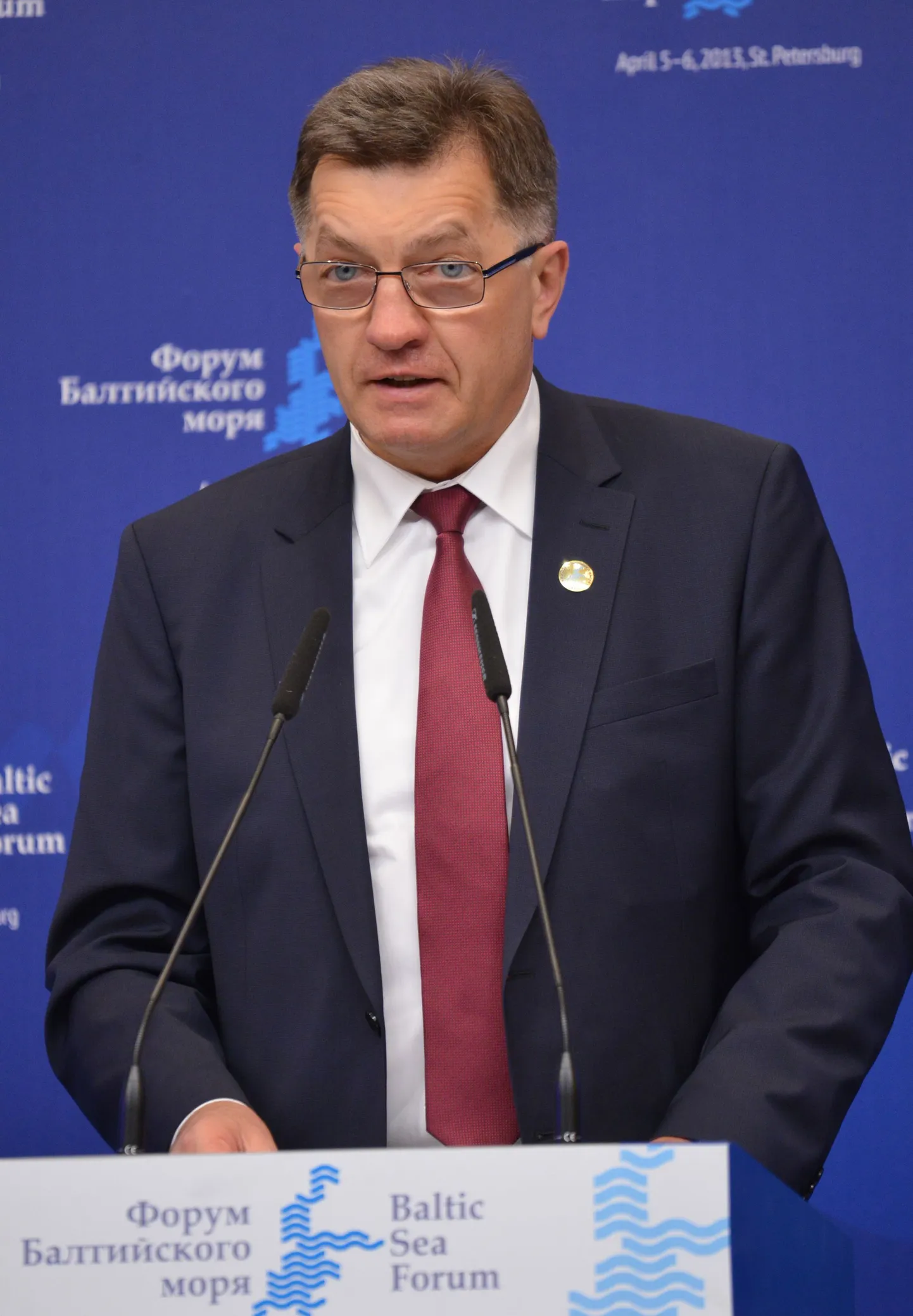 Leedu peaminister Algirdas Butkevičius