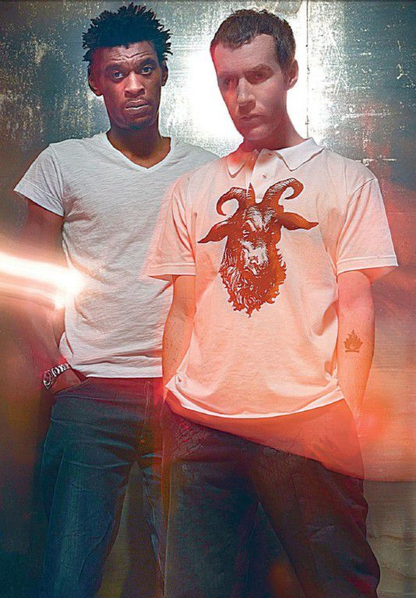 Massive Attack: Daddy G (vasakul) ja Robert Del Naja..