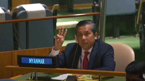Myanmari suursaadik ÜROs astus riigipöörde vastu