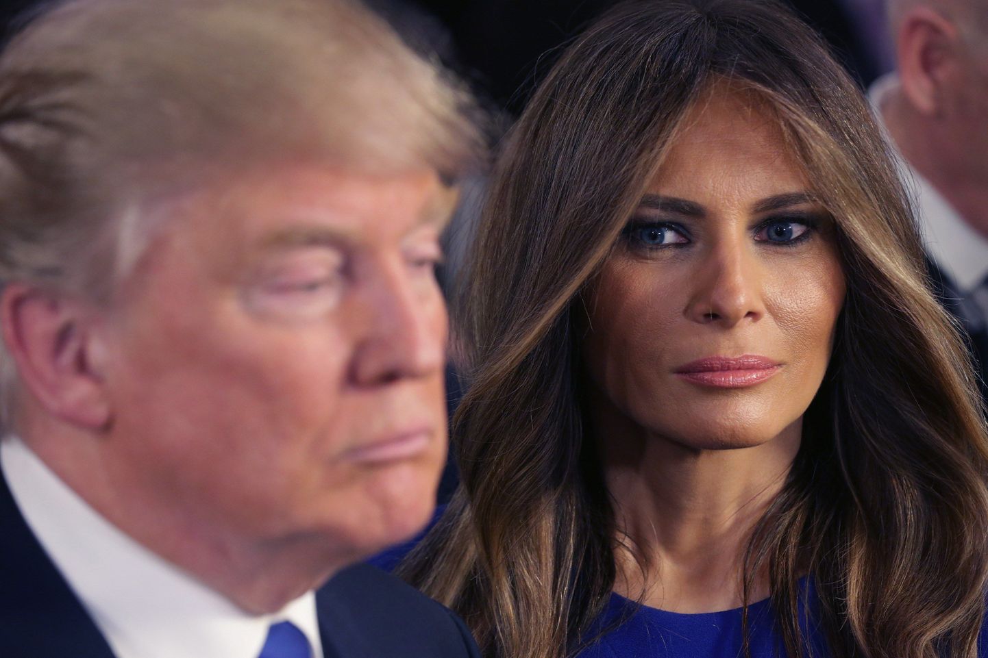 Vabariiklaste presidendikandidaat Donald Trump ja tema naine Melania