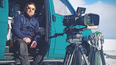 Joosep Matjus veetis filmi «Polaarrebane Njalla» võtetel 130 päeva üksinda looduse meelevallas