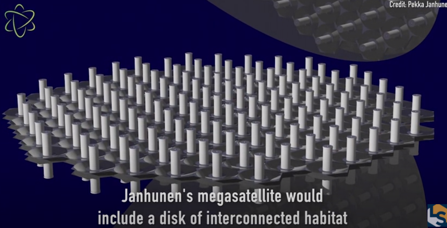 Soome astrofüüsik Pekka Janhunen pakkus oma eluks kõlbulike silindrite variandi. Tema nägemuse kohaselt tuleks asundus rajada Ceres kääbusplaneedi ümber