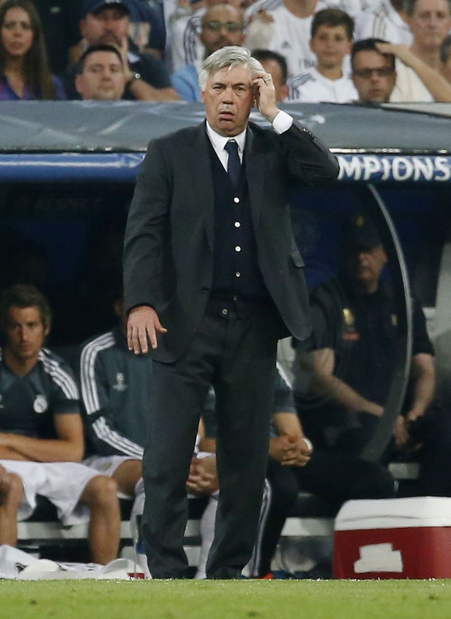 Madridi Reali peatreener Carlo Ancelotti.