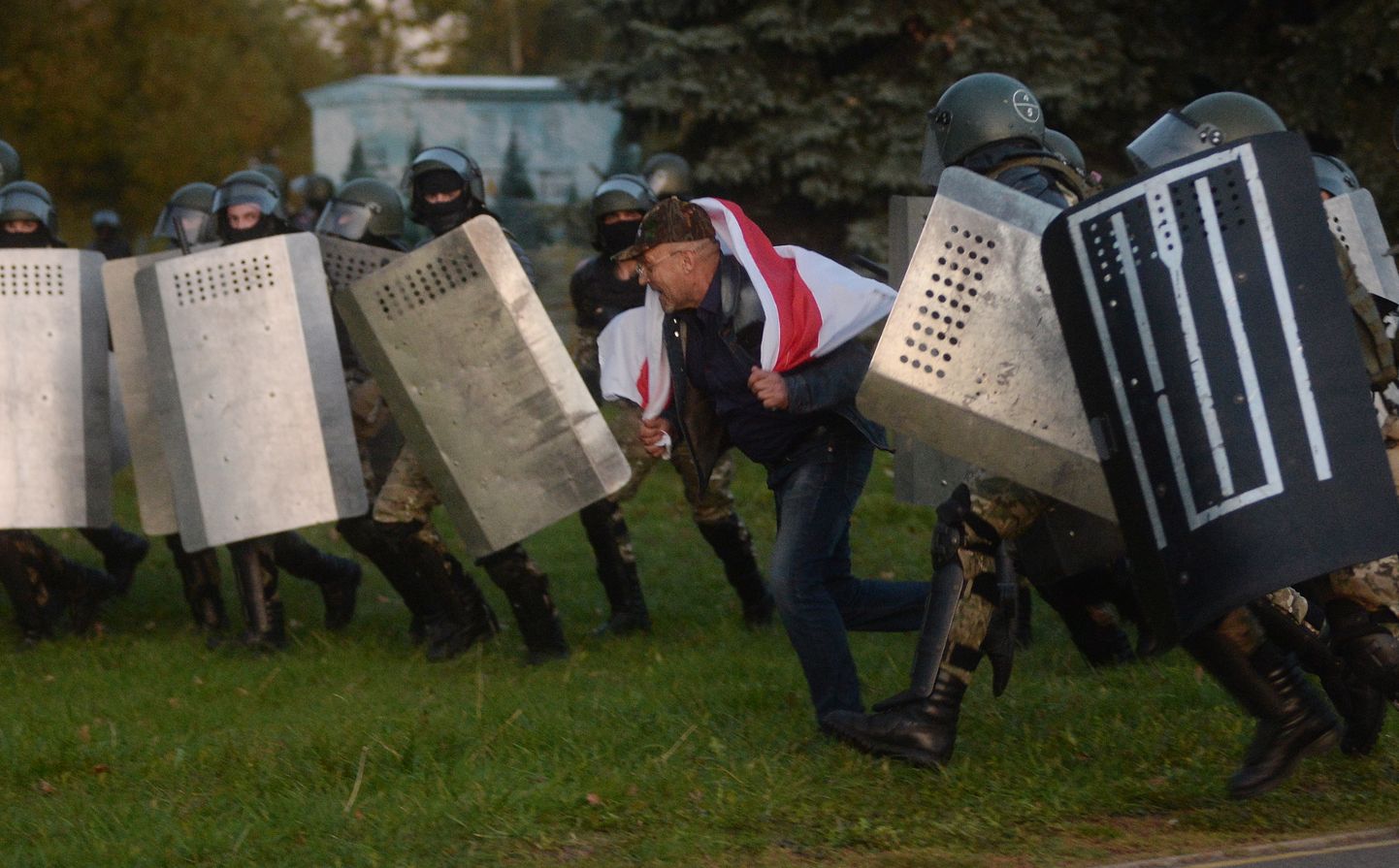 Protesti Baltkrievijā 23. septembrī