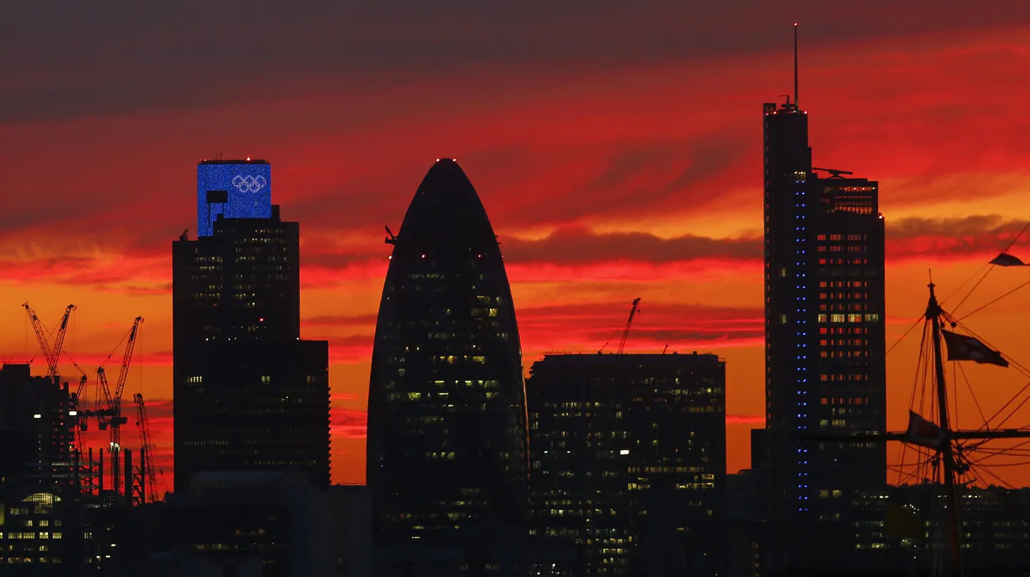 Лондон на закате