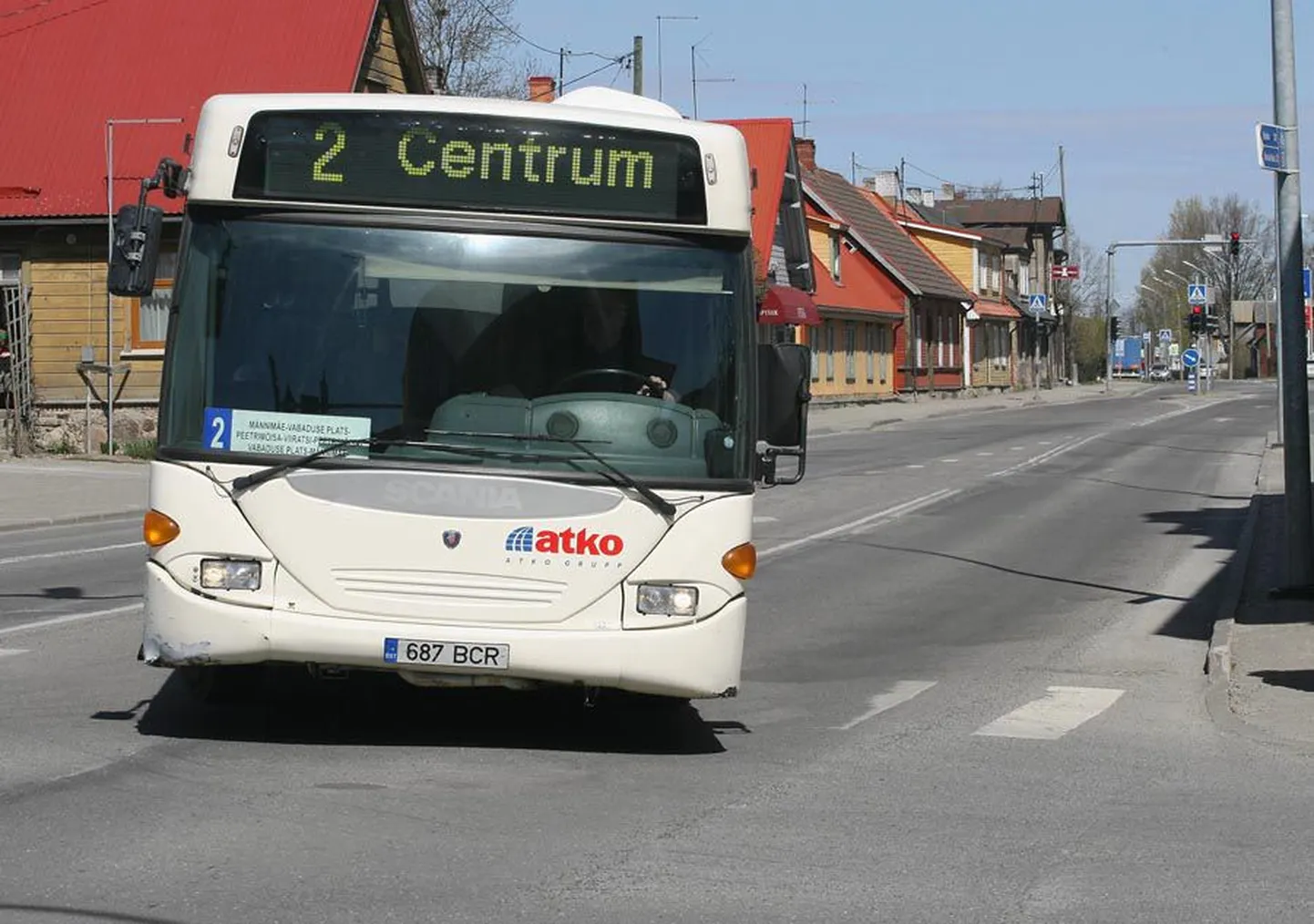 Number 2 buss neljapäeval Järve tänava peatusesse ei pääse.