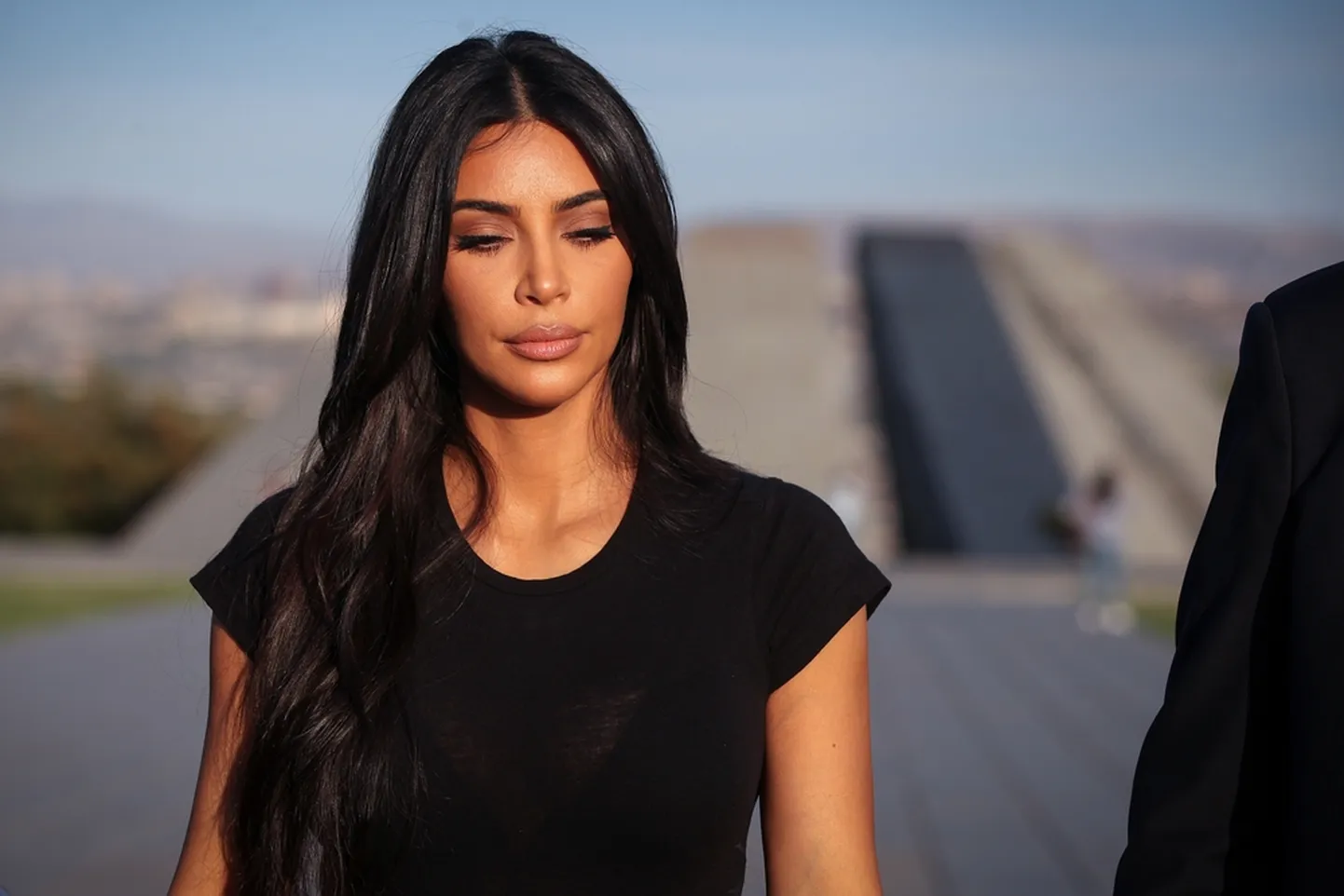 Kim Kardashian.