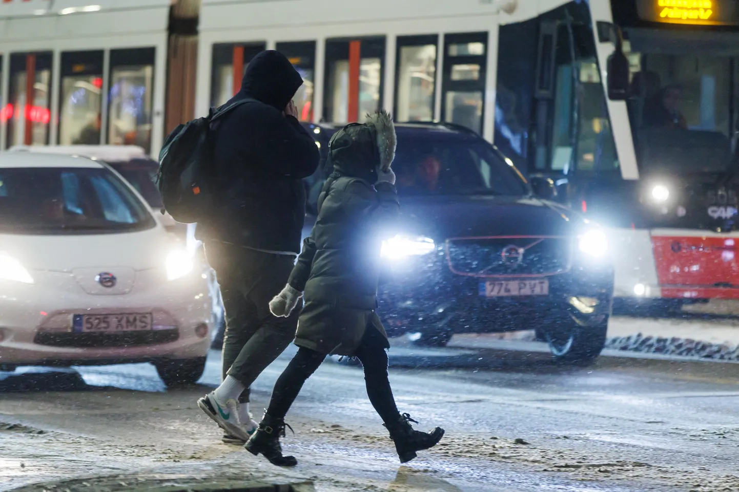 Liiklus võib olla tuisu pärast raskendatud.