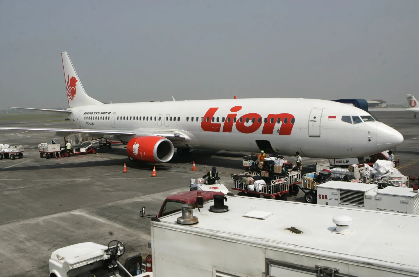 Самолет авиакомпании Lion Air.