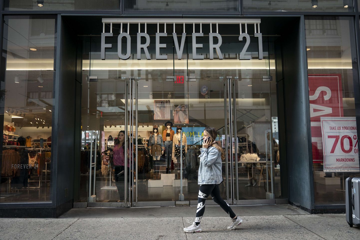 Forever 21 esindus New Yorgis.