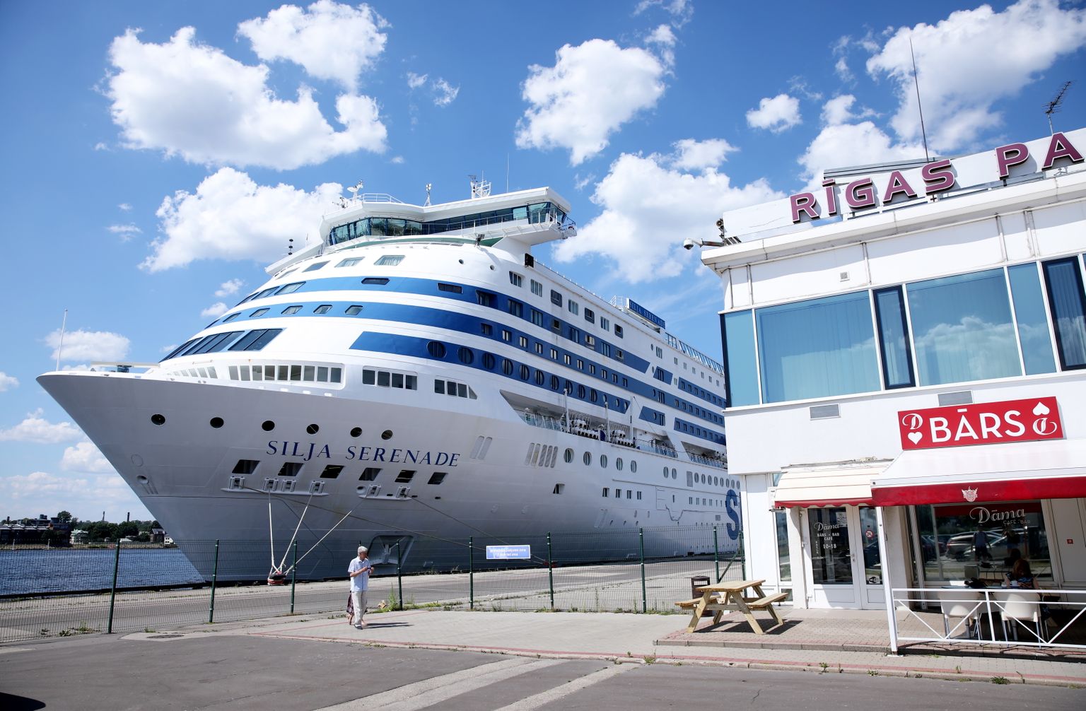 Silja Serenade в Риге