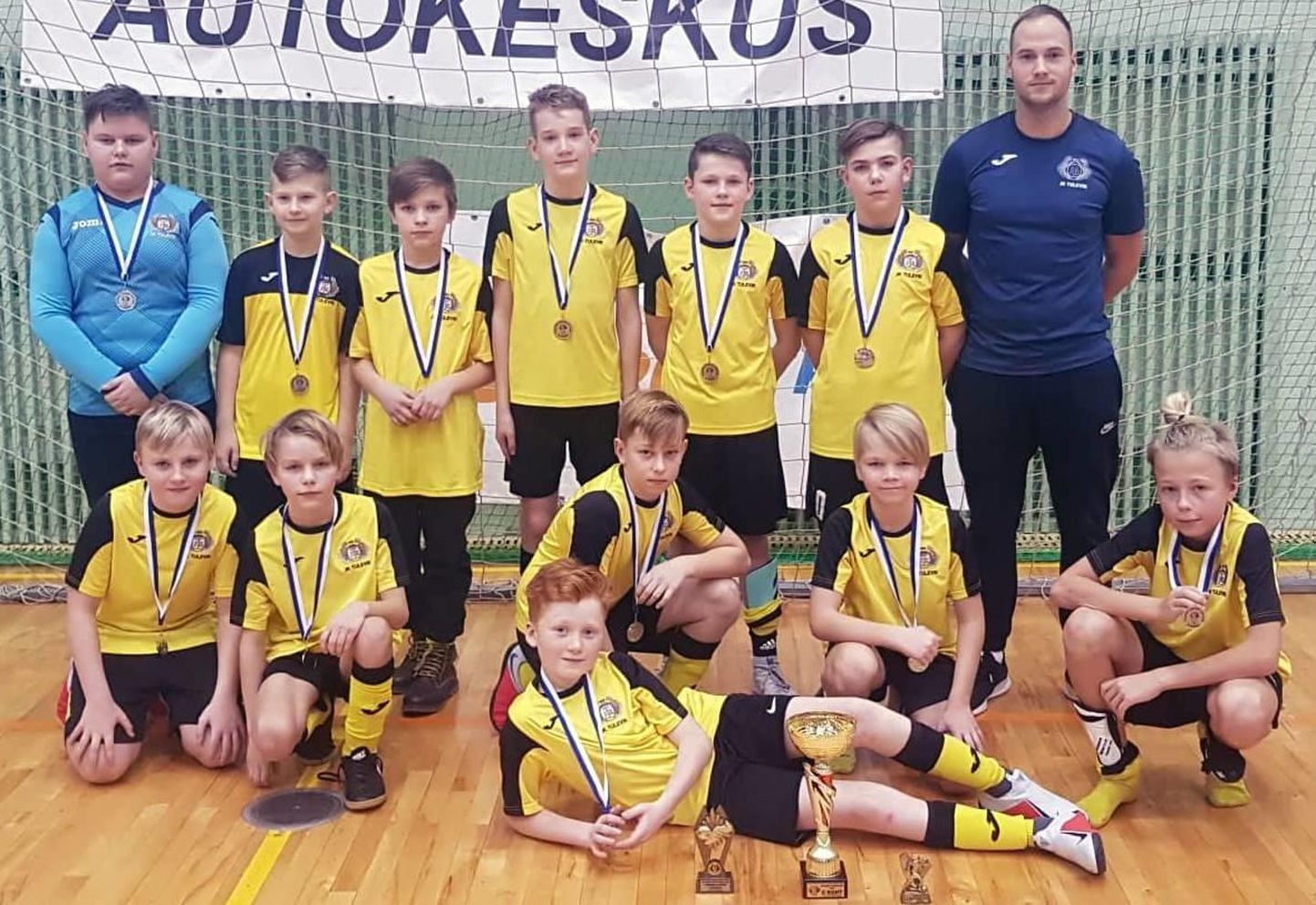 «Tulevik Cupi» jalgpalliturniiril saavutasid Viljandi JK Tuleviku 2007. aastal sündinud poisid Indrek Ilvese juhendamisel teise koha.