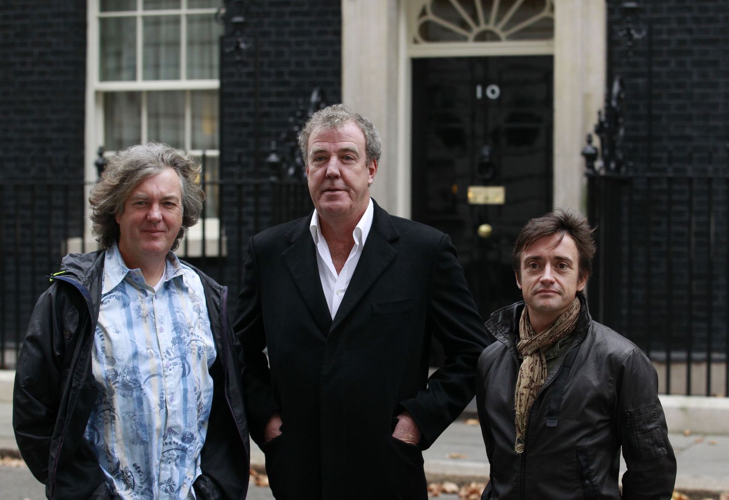James May (vasakul), Jeremy Clarkson (keskel)ja Richard Hammond