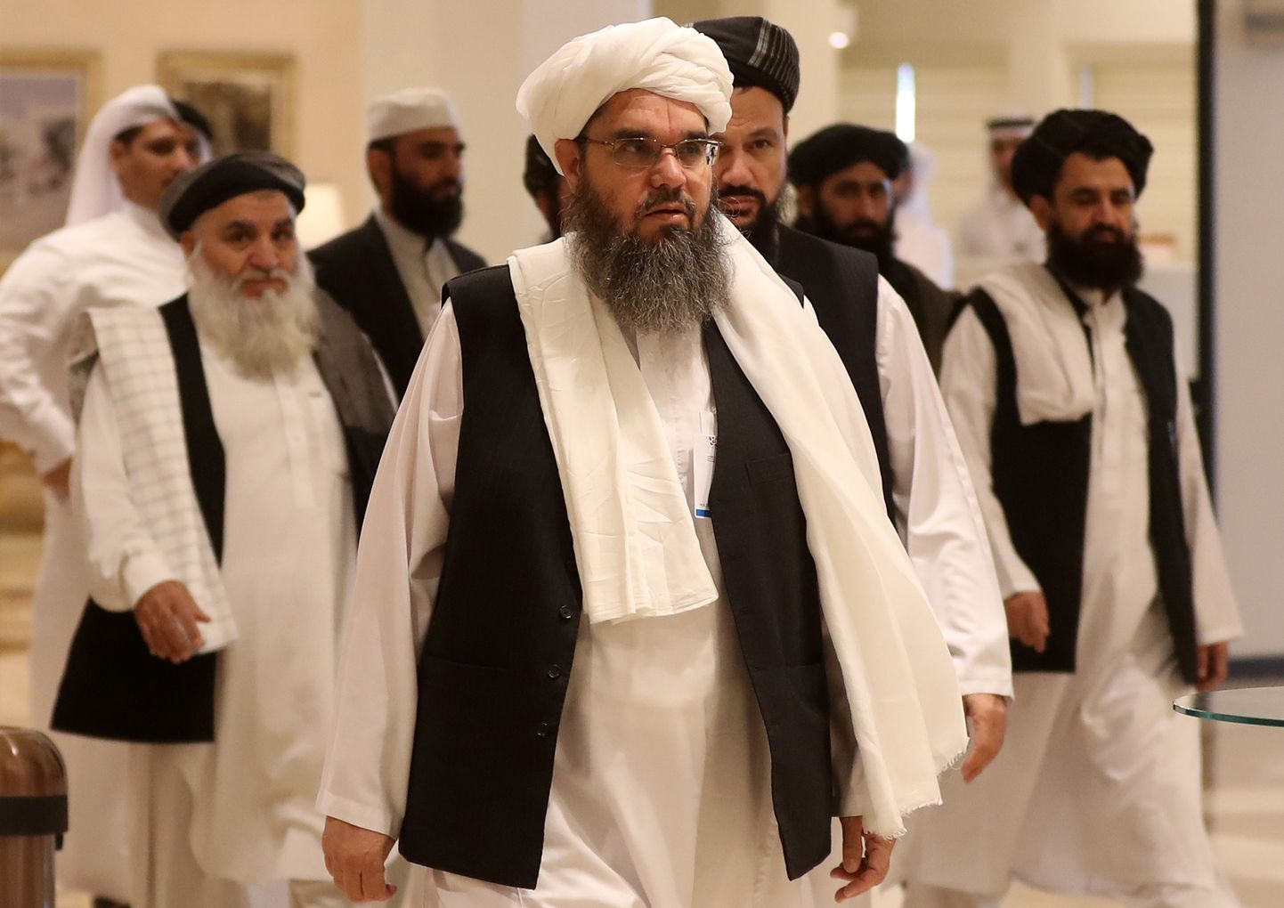 Islamiliikumise Taliban läbirääkijad tänavu juulis Katari pealinnas Dohas.