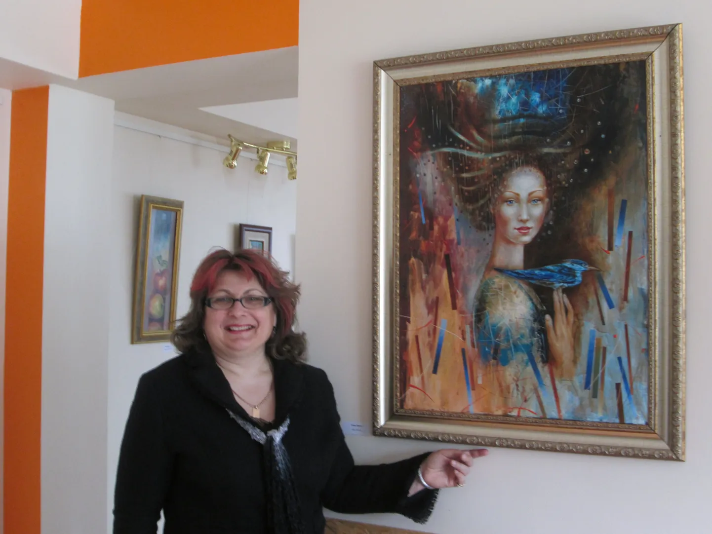 Tiina Ojaste "Sinilinnuga".