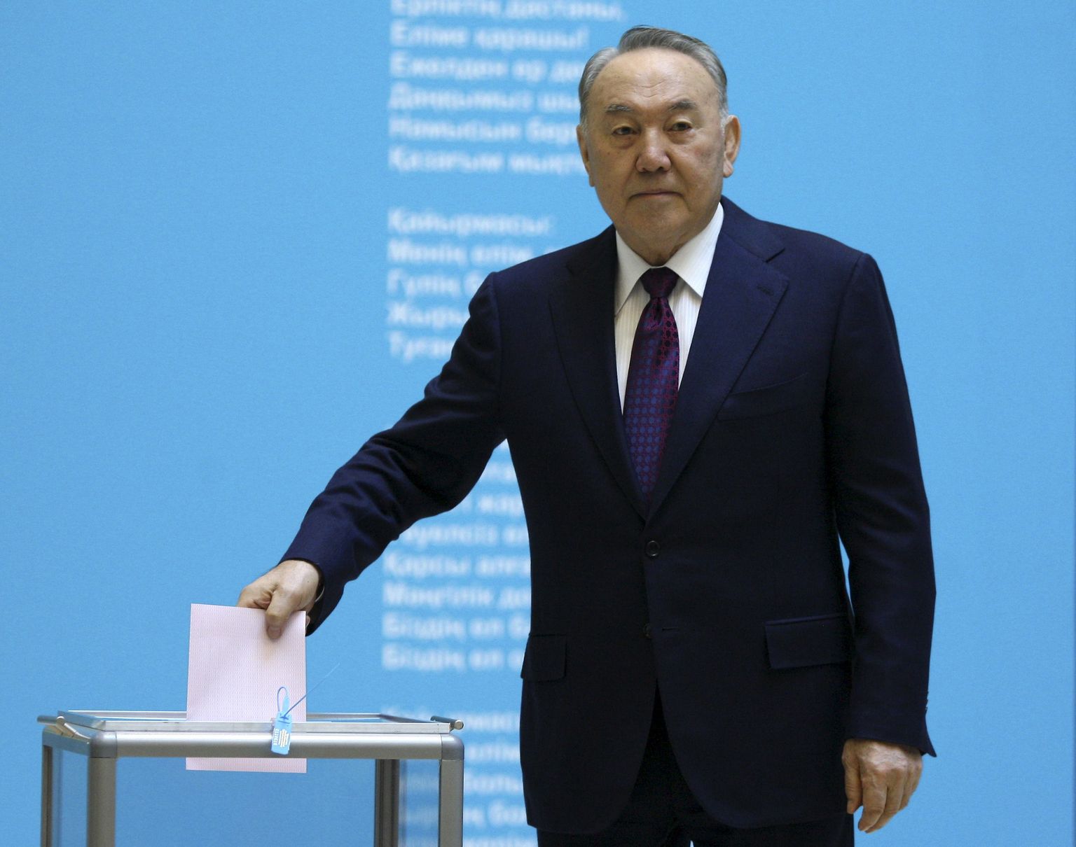 Nursultan Nazarbajev.