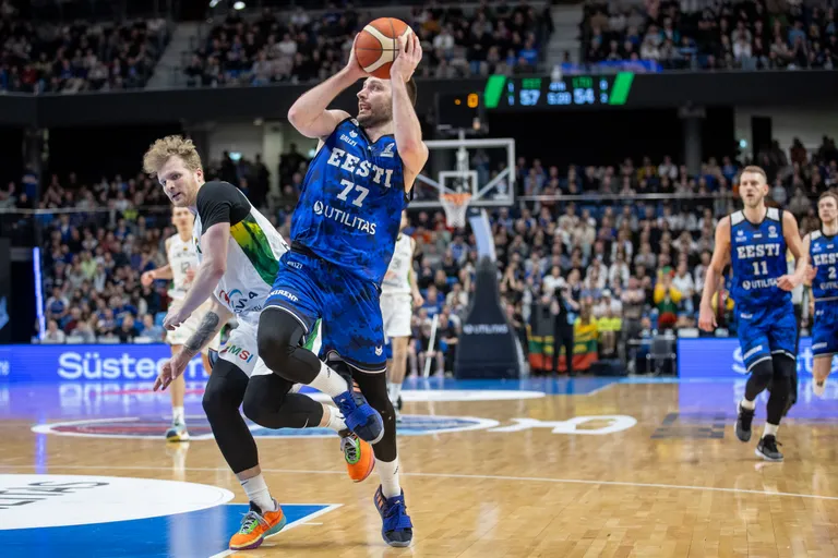 Kristian Kullamäe ei teinud oma parimat esitust, aga sellest piisas, et Leedu alistada.