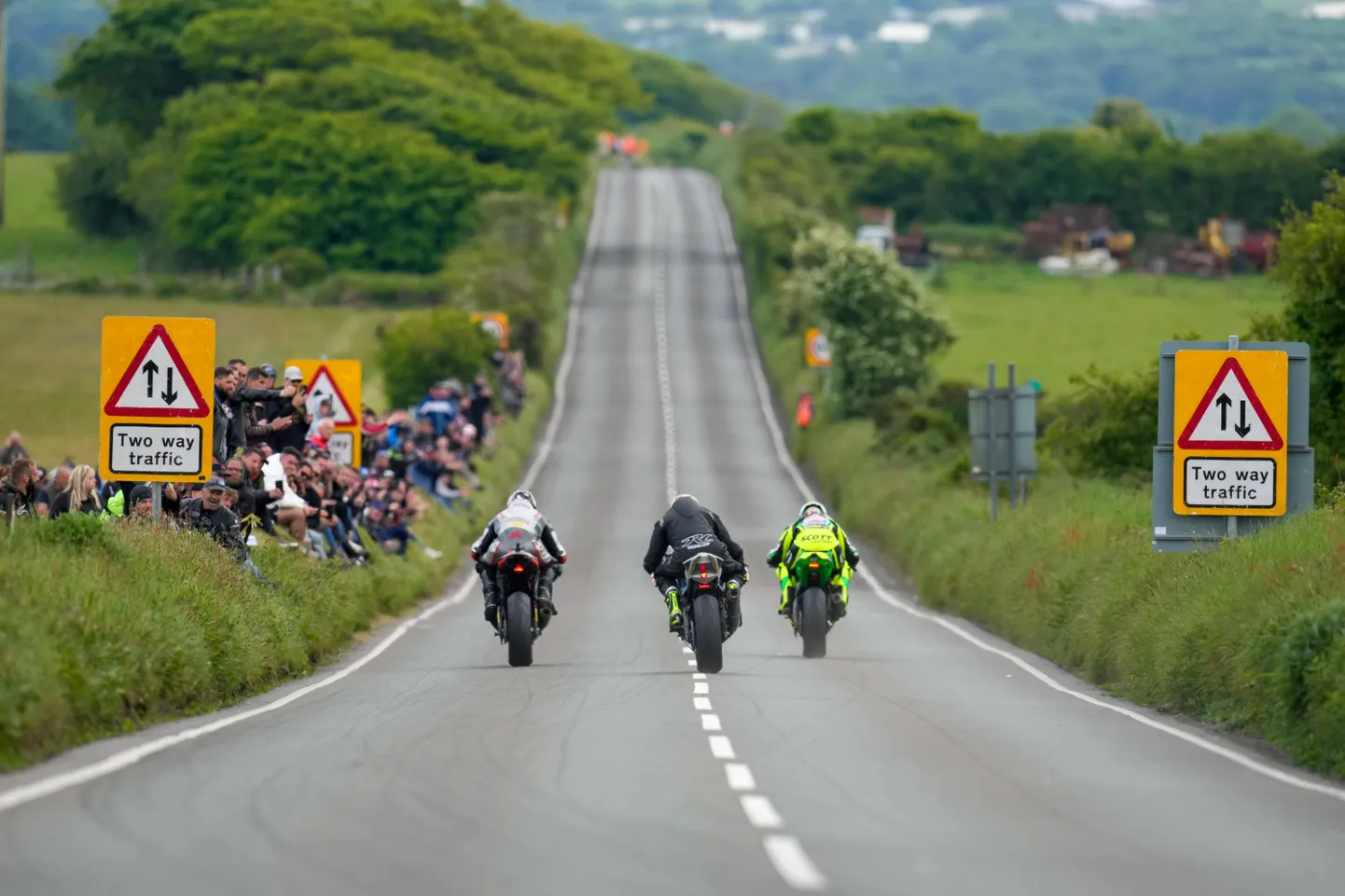 Isle of Man TT võidusõit.