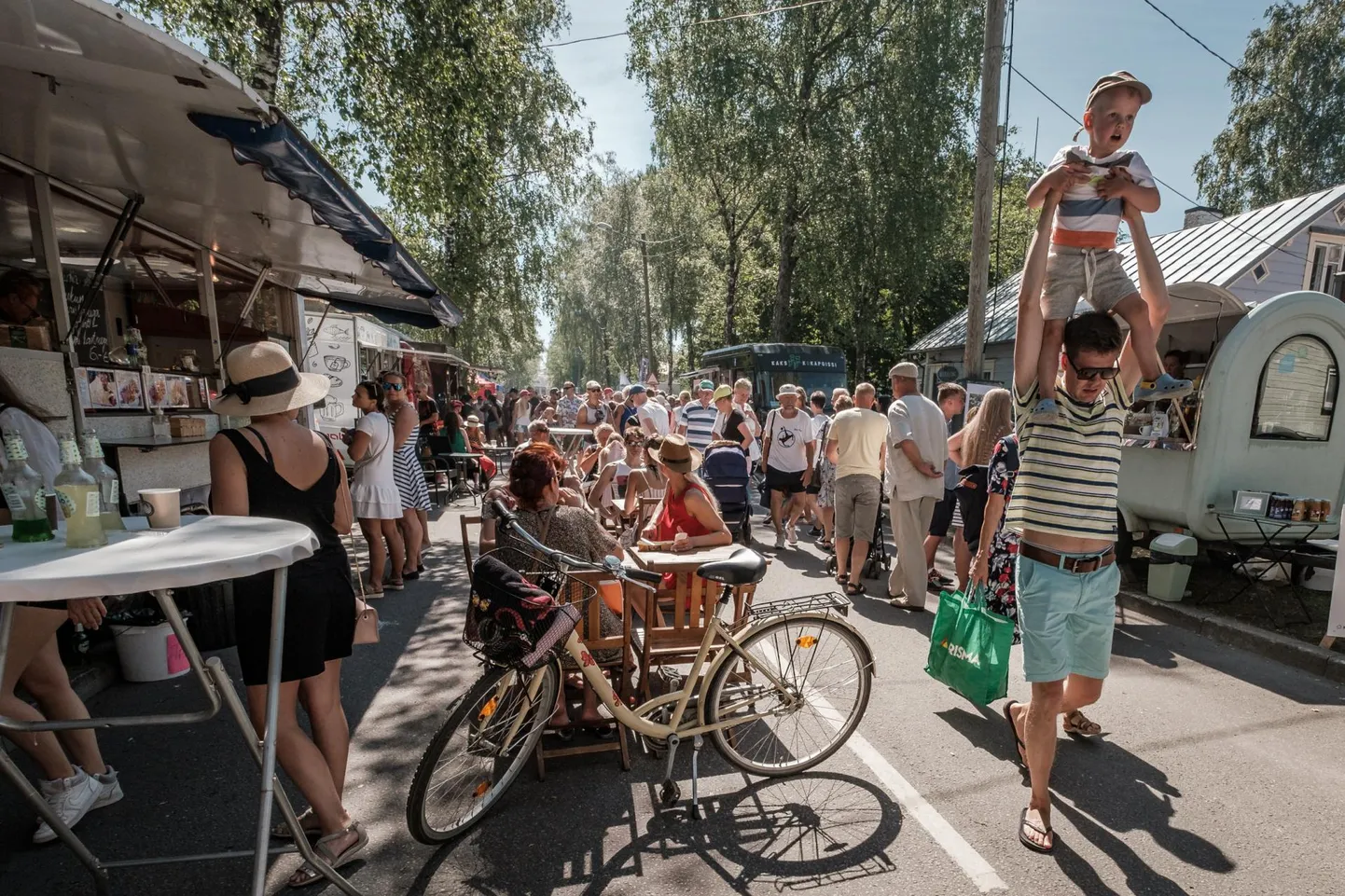 Pärnu maitsete uulits tuleb sel nädalavahetusel taas. Foto mullusest melust.