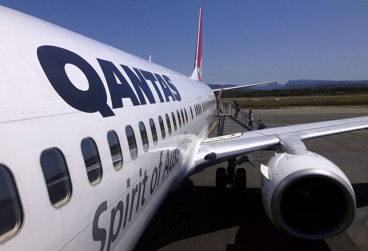 Qantas lennufirma lennuk
