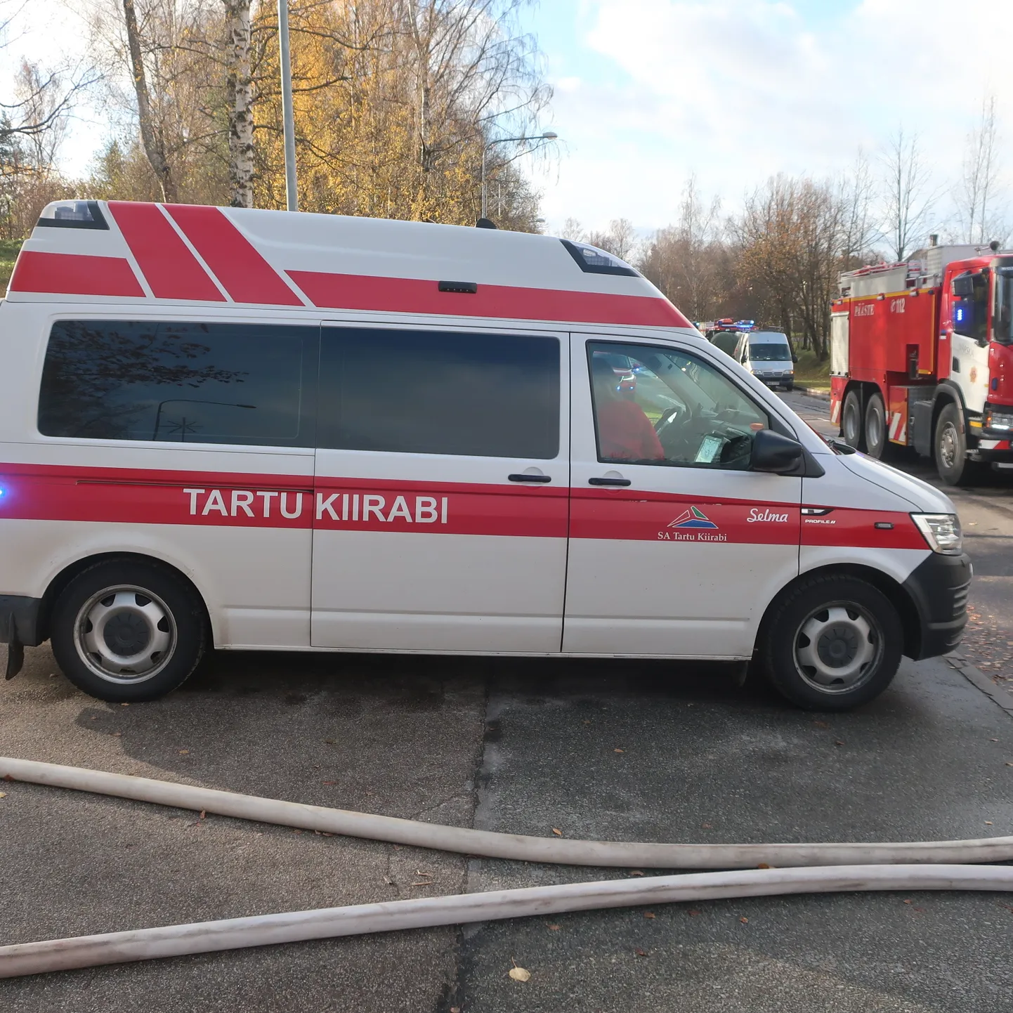 Tartu kiirabi. Foto on illustratiivne.