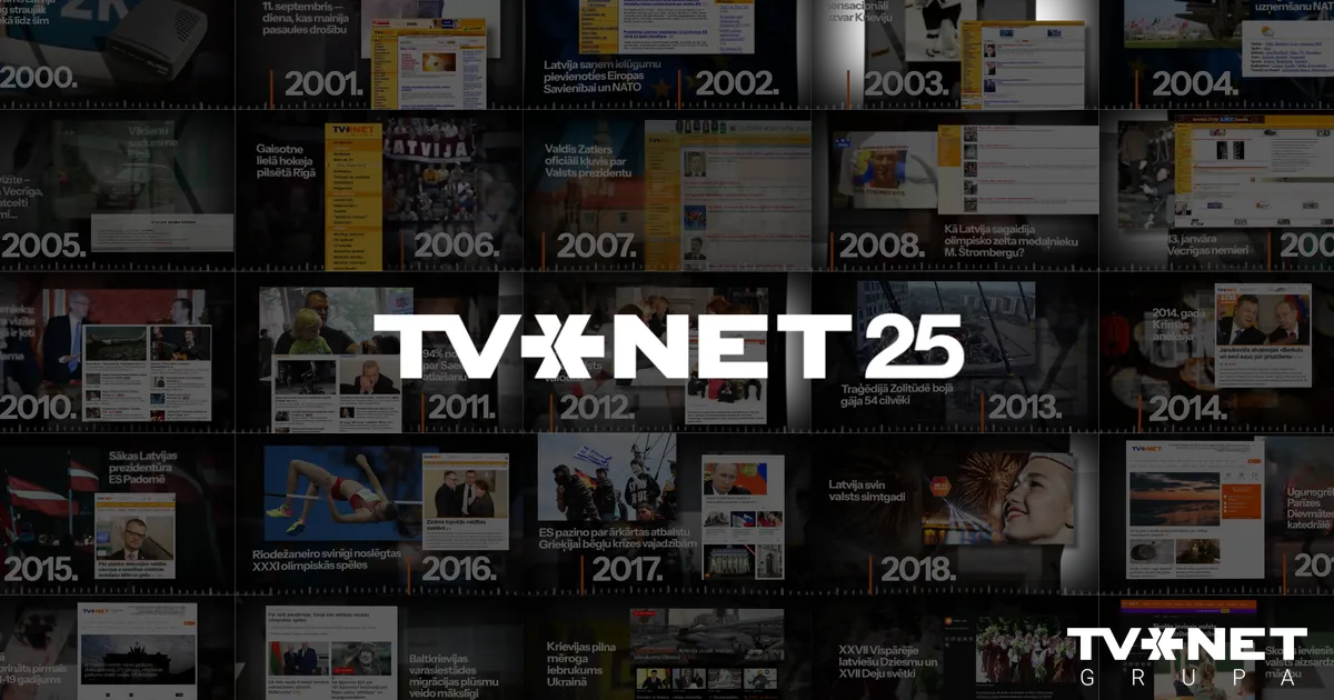 NOSKATIES TVNET – tava stāsta daļa jau vairāk nekā 25 gadus!