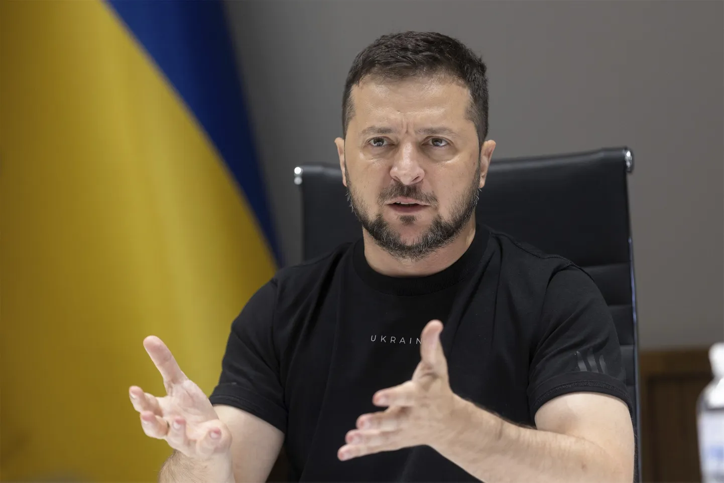 Ukraina president Volodõmõr Zelenskõi.