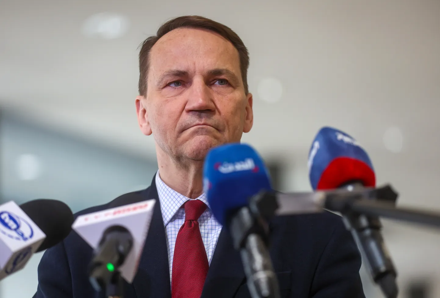 Poola välisminister Radosław Sikorski.