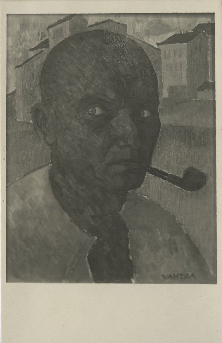Jaan Vahtra. Autoportree. 1925. Õli