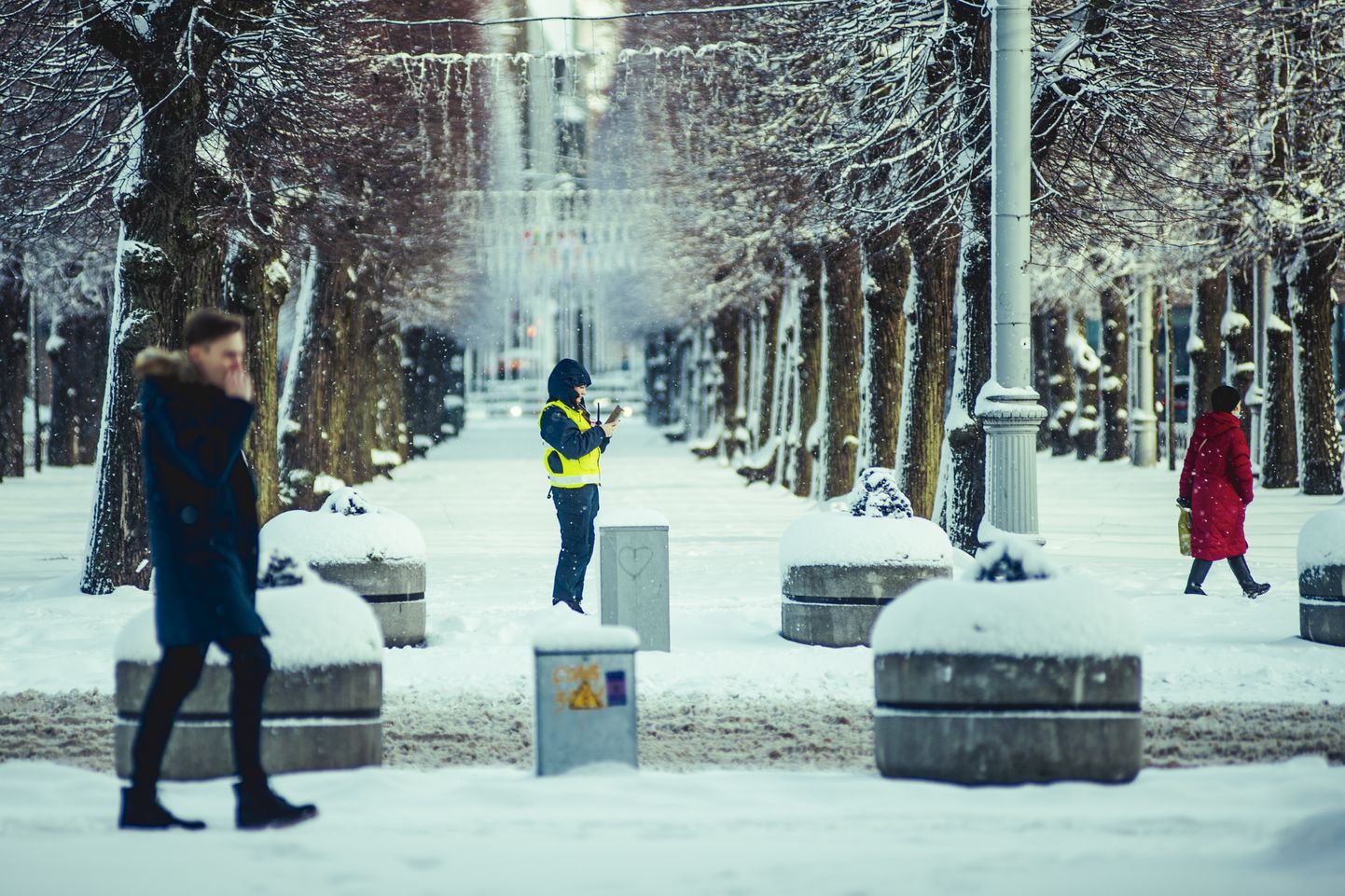 Sniegs Rīgā