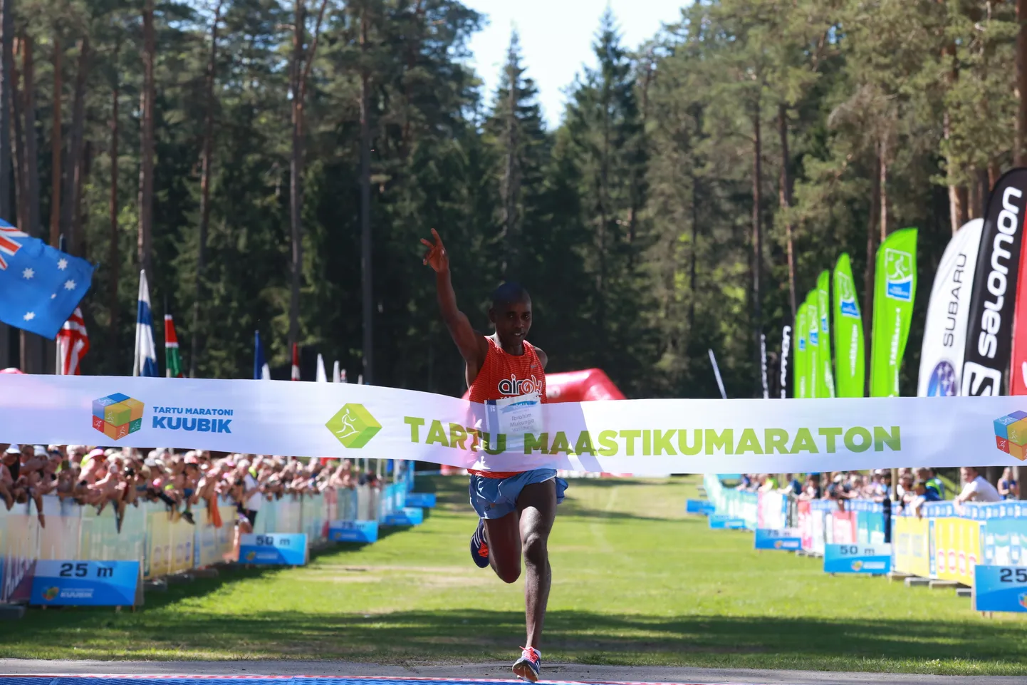 Tartu maastikumaratoni võitis neljandat korda järjest keenialane Ibrahim Mukunga.