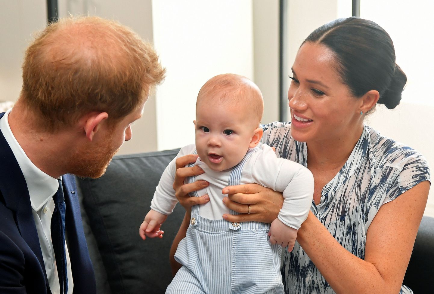 Prints Harry ja Meghan Markle koos poja Archie'ga 2019. aastal.