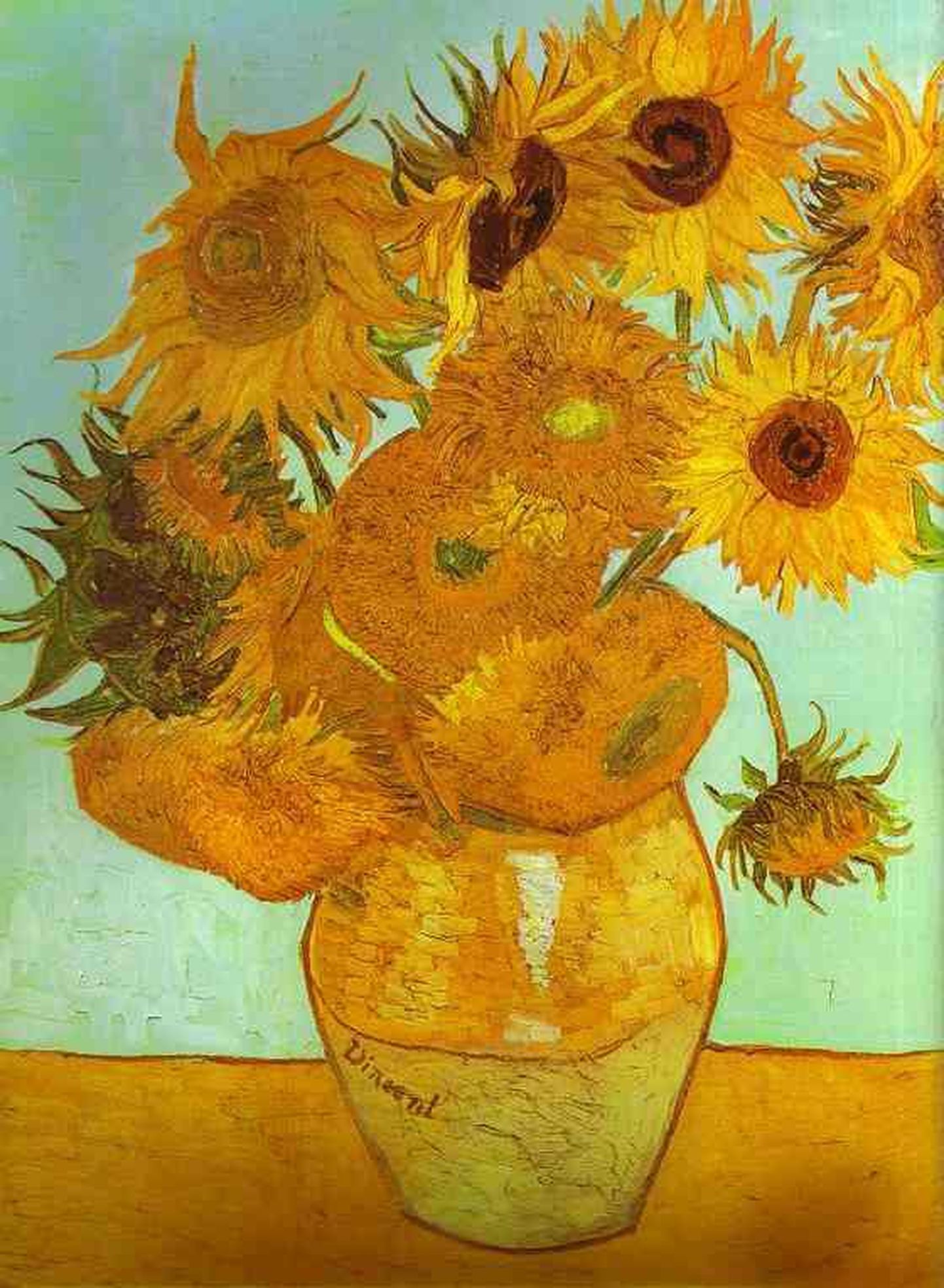 Vincent van Gogh, «Kaksteist päevalille vaasis»