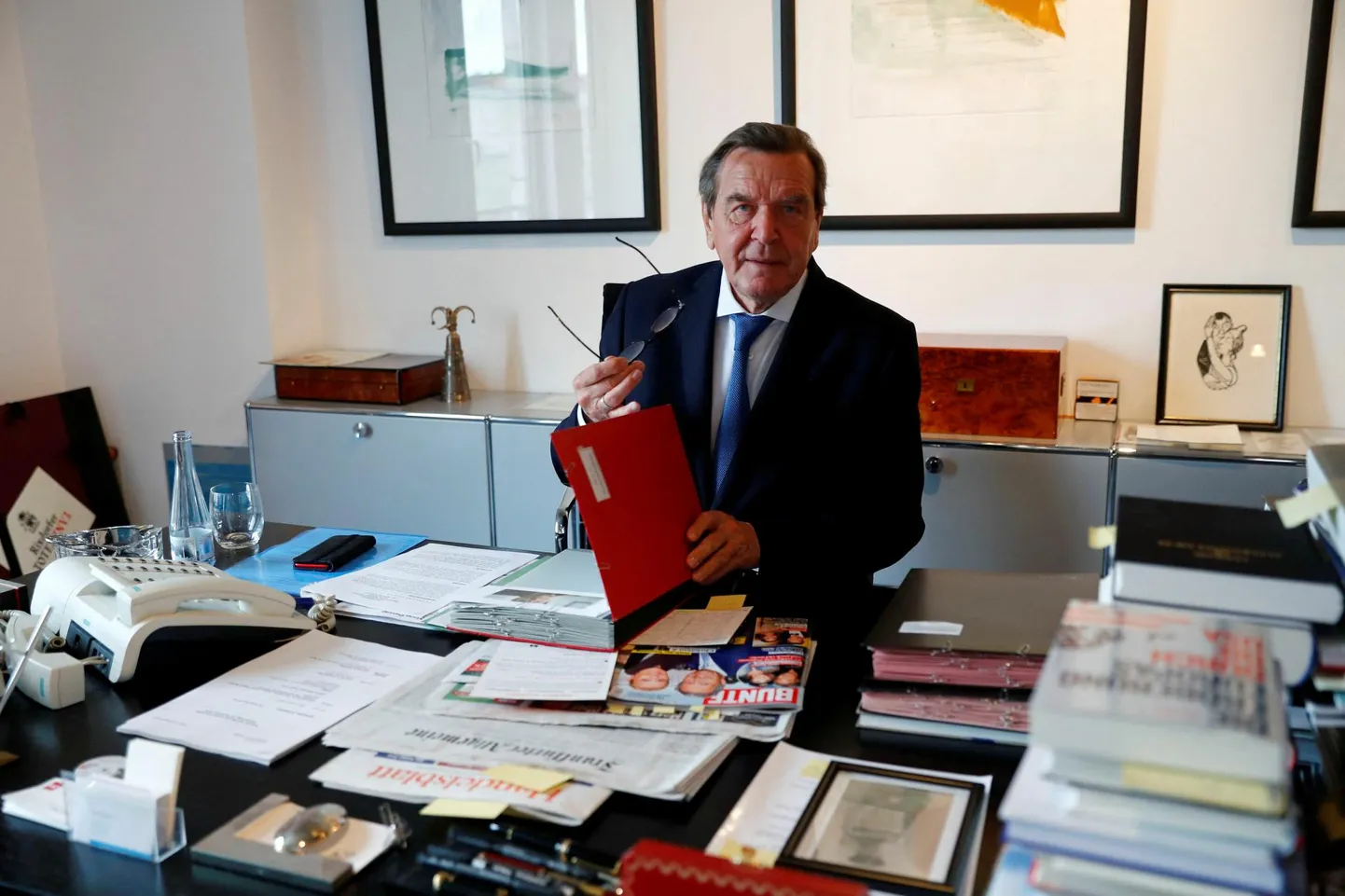 Saksa endine liidukantsler Gerhard Schröder 2018. aastal.
